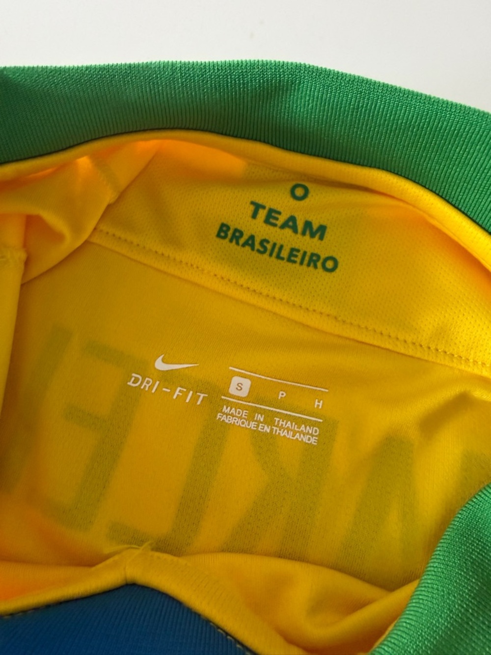 Nike Marcelo Brazil Soccer Jersey with Number 12 - Picture 6 of 8